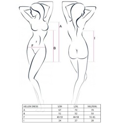 PASSION - WOMAN HELLEN VESTIDO Y TANGA TALLA S-M