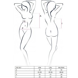 PASSION - WOMAN ZOE SET TALLA S-M