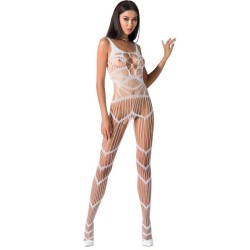PASSION - WOMAN BS058 BODYSTOCKING ROJO TALLA ÚNICA