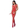 PASSION - WOMAN BS072 BODYSTOCKING TALLA ÚNICA NEGRO