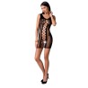 PASSION - WOMAN BS073 BODYSTOCKING TALLA ÚNICA NEGRO