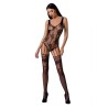 PASSION - WOMAN BS074 BODYSTOCKING TALLA ÚNICA NEGRO