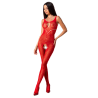 PASSION - WOMAN BS078 BODYSTOCKING TALLA ÚNICA NEGRO