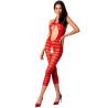 PASSION - WOMAN BS081 BODYSTOCKING NEGRO TALLA ÚNICA