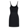 BYE-BRA - SINGLE VESTIDO INVISIBLE NEGRO TALLA S