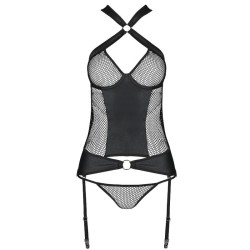 PASSION - AMANDA CORSET CUERO ECOLOGICO S-M