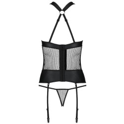 PASSION - AMANDA CORSET CUERO ECOLOGICO S-M