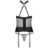 PASSION - AMANDA CORSET CUERO ECOLOGICO S-M