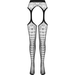 PASSION - ECO COLLECTION BODYSTOCKING ECO S008 NEGRO