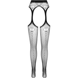 PASSION - ECO COLLECTION BODYSTOCKING ECO S008 NEGRO