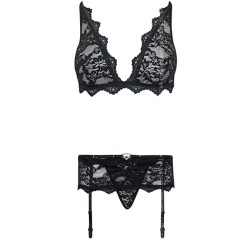 LIVCO CORSETTI FASHION - BELITA LC 90231 SUJETADOR PANTY LIGUERO NEGRO S-M