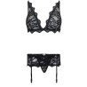 LIVCO CORSETTI FASHION - BELITA LC 90231 SUJETADOR PANTY LIGUERO NEGRO S-M