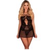LIVCO CORSETTI FASHION - BARIRIN LC 90633 FALDA PANTY NEGRO S-M