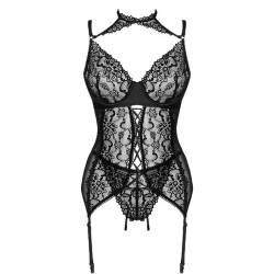 LIVCO CORSETTI FASHION - GIELLANDRA FOR THE SENSES COLLECTION CORSET PANTY NEGRO S-M