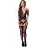 LIVCO CORSETTI FASHION - ABRIL LC 20242 SET CORSET TANGA S-M