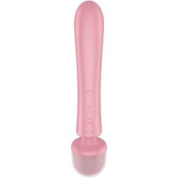 SATISFYER - TRIPLE LOVER MASAJEADOR VIBRADOR RABBIT ROSA