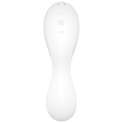 SATISFYER - CURVY TRINITY 5 ESTIMULADOR Y VIBRADOR APP BLANCO