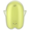 SATISFYER - GLOWING GHOST AIR PULSE and VIBRADOR AMARILLO