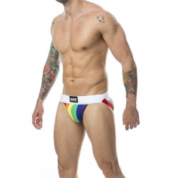 MOB - JOCK CLASICO STRIPE RAINBOW TALLA L