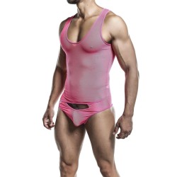 MOB - BODYSHEER TRANSPARTE ROSA TALLA L-XL