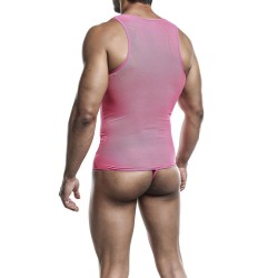 MOB - BODYSHEER TRANSPARTE ROSA TALLA L-XL