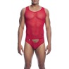 MOB - BODYSHEER TRANSPARTE ROJO TALLA L-XL