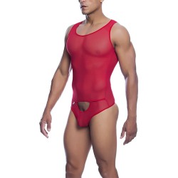 MOB - BODYSHEER TRANSPARTE ROJO TALLA L-XL