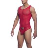 MOB - BODYSHEER TRANSPARTE ROJO TALLA L-XL