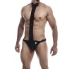 MOB - ESMOQUIN CON TANGA DE ENCAJE TALLA L-XL