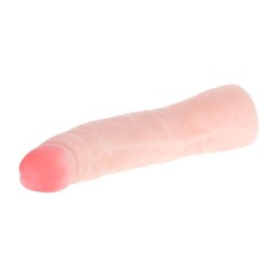 BAILE - DILDO SILICONA TACTO PIEL REALÍSTICO 19 CM COLOR CAJA ALEATORIO