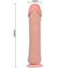 BAILE - THE BIG PENIS DILDO REALÍSTICO NATURAL 26CM