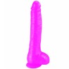 BAILE - DONG DILDO REALÍSTICO ROSA CON VENTOSA