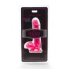 GET REAL - HAPPY DICKS DILDO 12 CM CON TESTÍCULOS ROSA