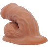 PRETTY LOVE - WARNELL DILDO ULTRA REALÍSTICO Y ELÁSTICO 9.5 CM MULATO