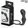ADDICTED TOYS - PLUG ANAL CON ANILLO SILICONA MODELO 3