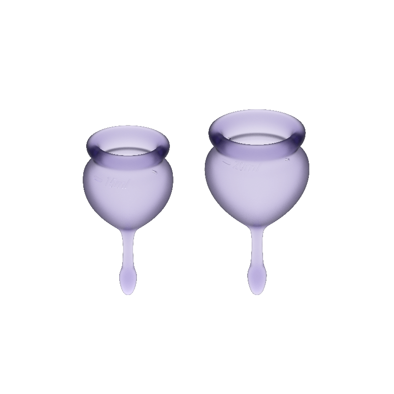 SATISFYER - FEEL GOOD KIT COPA MENSTRUAL AZUL INTENSO 15 20 ML
