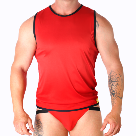 MACHO - CAMISETA ROJA S-M