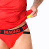 MACHO - CAMISETA ROJA S-M