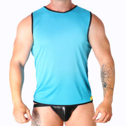MACHO - CAMISETA AZUL S-M
