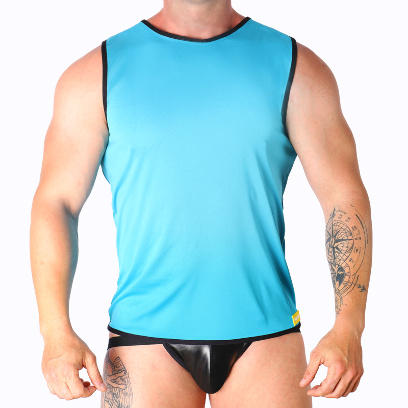 MACHO - CAMISETA AZUL S-M