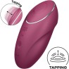 SATISFYER - TAP and CLIMAX 1 VIBRADOR LAY-ON ROJO