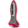 SATISFYER - ROTATOR PLUG 1 PLUG VIBRADOR APP ROJO