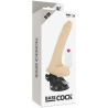 BASECOCK - VIBRADOR REALÍSTICO CONTROL REMOTO NATURAL 19 CM -O- 4 CM