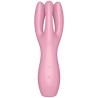 SATISFYER - THREESOME 3 VIBRADOR ROSA