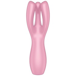 SATISFYER - THREESOME 3 VIBRADOR ROSA
