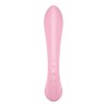 SATISFYER - TRIPLE OH VIBRADOR HÍBRIDO ROSA