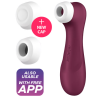 SATISFYER - PRO 2 GENERACIÓN 3 GRANATE BLUETOOTH and APP