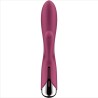 SATISFYER - SPINNING RABBIT 1 ESTIMULACION CLITORIS Y PUNTO G ROJO