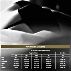 PENTHOUSE - MERMAID FANTASY TANGA NEGRO S-M