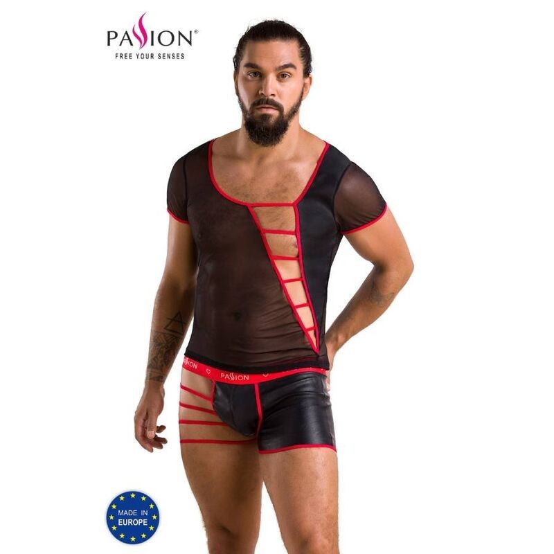 PASSION - 055 SET MARK NEGRO S-M